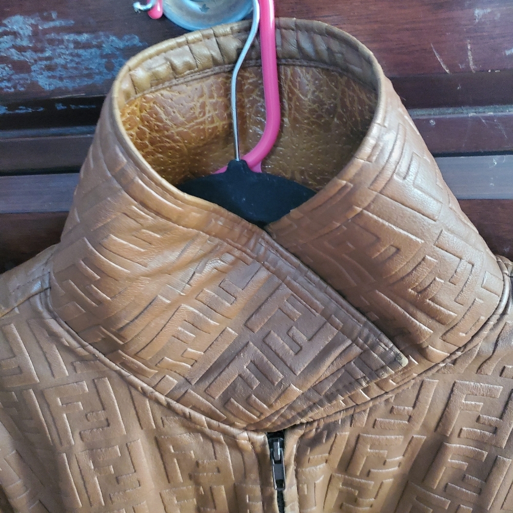 LEATHER COAT - Picture 7 of 8